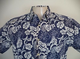 Men&#39;s Linea Short Sleeve Floral Shirt. M. 100% Pure Cotton. - £12.25 GBP