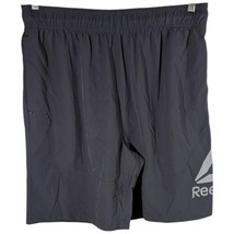 Reebok Shorts Mens Size Large with Pockets Stretchy Athletic Dark Gray - $30.21 CAD