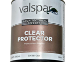 Valspar Semi Gloss Interior Architectural Effects Clear Protector Quart ... - £20.71 GBP