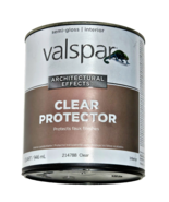 Valspar Semi Gloss Interior Architectural Effects Clear Protector Quart ... - £20.74 GBP