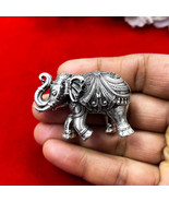 925 Sterling Silver 60Gram Handmade Design Customize Upper Trunk Elephan... - €210,45 EUR
