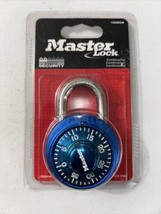 Master Lock 1530DCM Locker School Combination Padlock 1 Pack Assorted Colors - £7.96 GBP