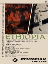 4530.OSPAAAL.Ethiopia.men hanging from tree.toursim.POSTER.decor Home Office art - £13.71 GBP+