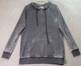 American Eagle Outfitters Hoodie Unisex Small Gray Long Sleeve Pocket Drawstring - £13.97 GBP