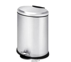 12L Oval Stainless Steel Step Can - £37.82 GBP