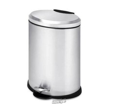 12L Oval Stainless Steel Step Can - £38.05 GBP