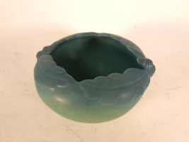 Van Briggle Art Pottery Oak Leaf Bowl, Turquoise Glaze, 6&quot; Dia. Perfect - £30.39 GBP