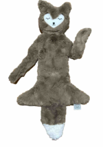 20” Slumberkins Lovey Fox Snuggler Plush Blanket Cocoa Brown Clean and s... - $16.66