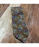 Vintage Oscar de la Renta Neckwear Couture Collection Tie Silk - $25.46 CAD