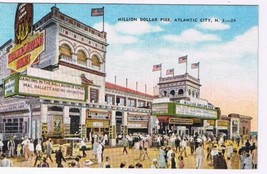 New Jersey Postcard Atlantic City Million Dollar Pier - £1.63 GBP