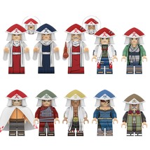 10pcs Naruto The Hokage Raikage Kazekage Mizukage Tsuchikage Minifigure ... - $449.74 MXN