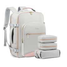 Carry On Backpack, 40L Travel Backpack As Personal Item Flight Approved, Waterpr - £63.52 GBP