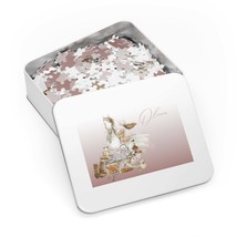 Jigsaw Puzzle in Tin, Western, Just a Girl Who Loves Horses, Personalised/Non-Pe - £27.60 GBP+