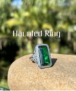 Haunted Ring Green Gemstone Amazing Powers Unlimited Manifestations - $3,681.01 MXN