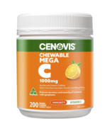Cenovis Mega Vitamin C for Immune Support 1000mg 200 Orange Flavour Chew... - $1,918.07 MXN