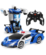Transform RC Car Robot, Remote Control Car Independent 2.4G Robot Deform... - $47.47 CAD
