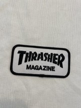 Thrasher Magazine Skateboard Patch Iron On/Sew On Embroidered Skating - £3.13 GBP
