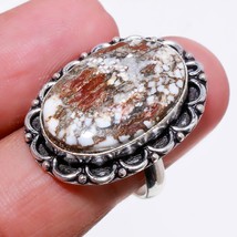 Wild Horse Oval Shape Gemstone Handmade Fashion Ethnic Ring Jewelry 8&quot; S... - $4.99