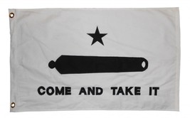 (3 Lot) 3x5 Texas Gonzales Gonzalez Come and Take It Cannon Flag 3&#39;x5&#39; grommets - $25.47