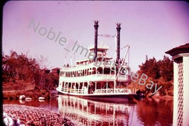 1958 Frontierland Mark Twain Riverboat Disneyland Kodachrome 35mm Slide - £3.48 GBP