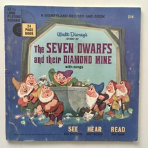 The Seven Dwarfs and Their Diamond Mine 7&#39; Vinyl Record / Book  - £23.13 GBP