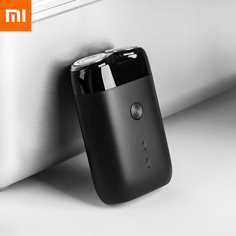 Xiaomi Electric Shaver S100 Portable Twin Blade Dry Wet Razor Beard Trimmer - $17.54