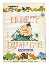 ORIGINAL Vintage Nov 1979 Humpty Dumpty Magazine for Little Children - $14.84