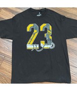 Snelos 23 Tee - Shirt to Match Air Jordan Retro 4 Tour Yellow Lighting L... - $375.22 MXN