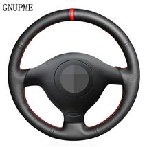 Steering Wheel Cover For VW Golf 4 Passat B5 1996-2003 Seat Leon 1999-2004 Polo - £19.66 GBP