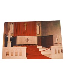Postcard Chapel Altar of Vermont Marble Exhibit of Proctor Monument Chrome - $6.92