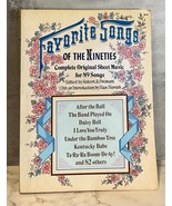 Favorite Songs of the Nineties Dover Publication Songbook 1st Edition 1973 - £5.23 GBP