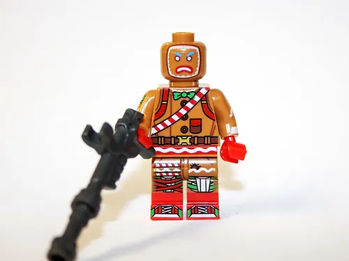 Gingerbread man Christmas fortnite merry marauder Minifigure