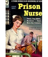 Prison Nurse - 1949 - Pulp Novel Cover Magnet - £9.58 GBP