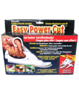 New Open Box Supertek  Cordless Electric Scissors With Cutting Guide - $14.24