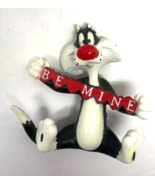 Looney Tunes Sylvester the Cat BE MINE Valentine 2 1/4&quot; PVC Cake Topper ... - €6,32 EUR