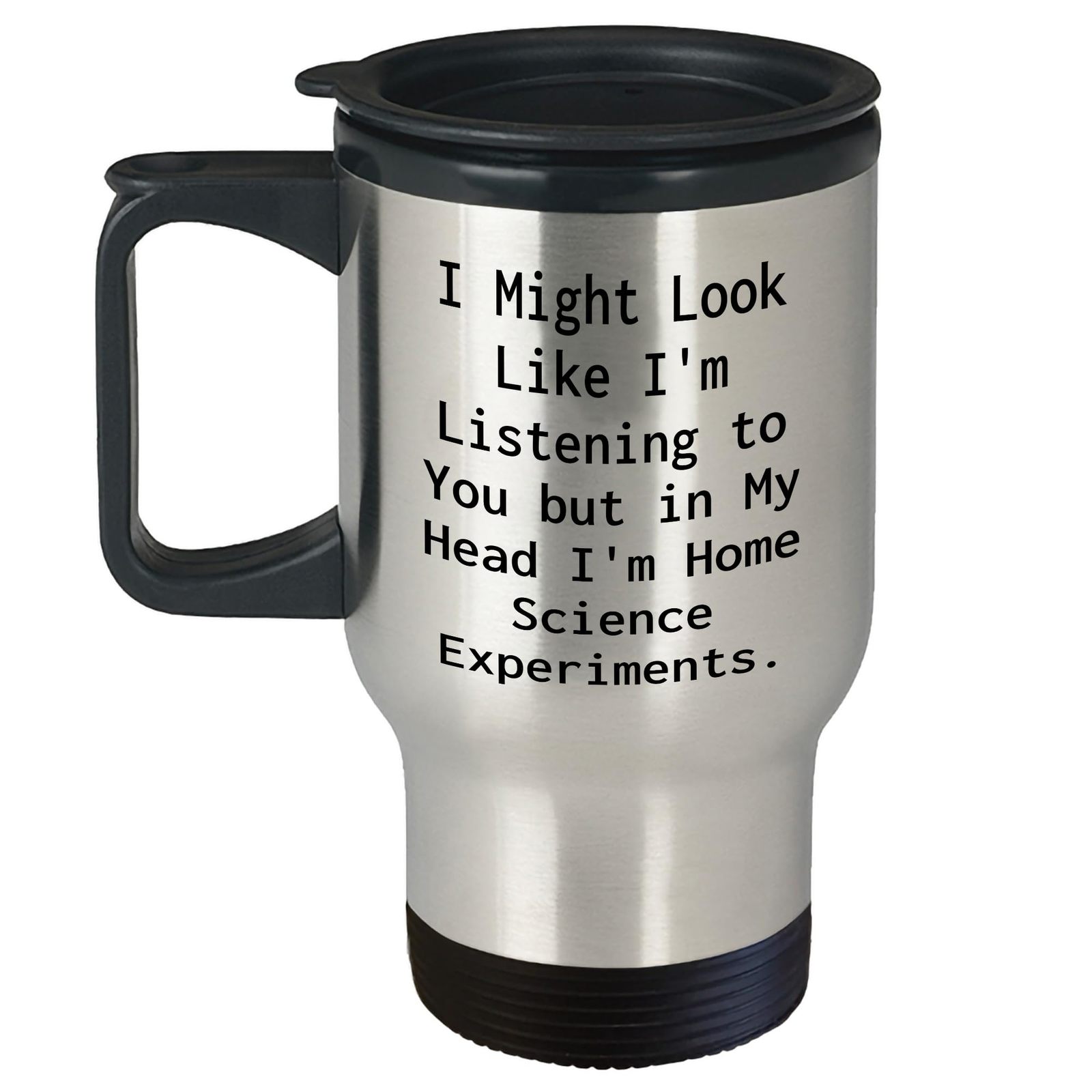 Funny Home Science Experiments Travel Mug Gifts from Men to Friends for Christma