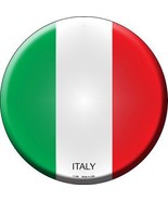 Italy Country Novelty Metal Circular Sign - $37.96 CAD