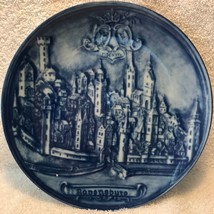 Kaiser in Germany-City in Blue Collector Plate - Printed in German - $22.00