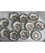 Johnson Brothers Heritage Hall Cereal Bowls 6” Multicolored 11pc Lot Bowls - €40,62 EUR
