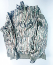 Staghorn Outfitter Realtree Camo Pullover Hoodie XL Flag Classic Original Pocket - £25.18 GBP