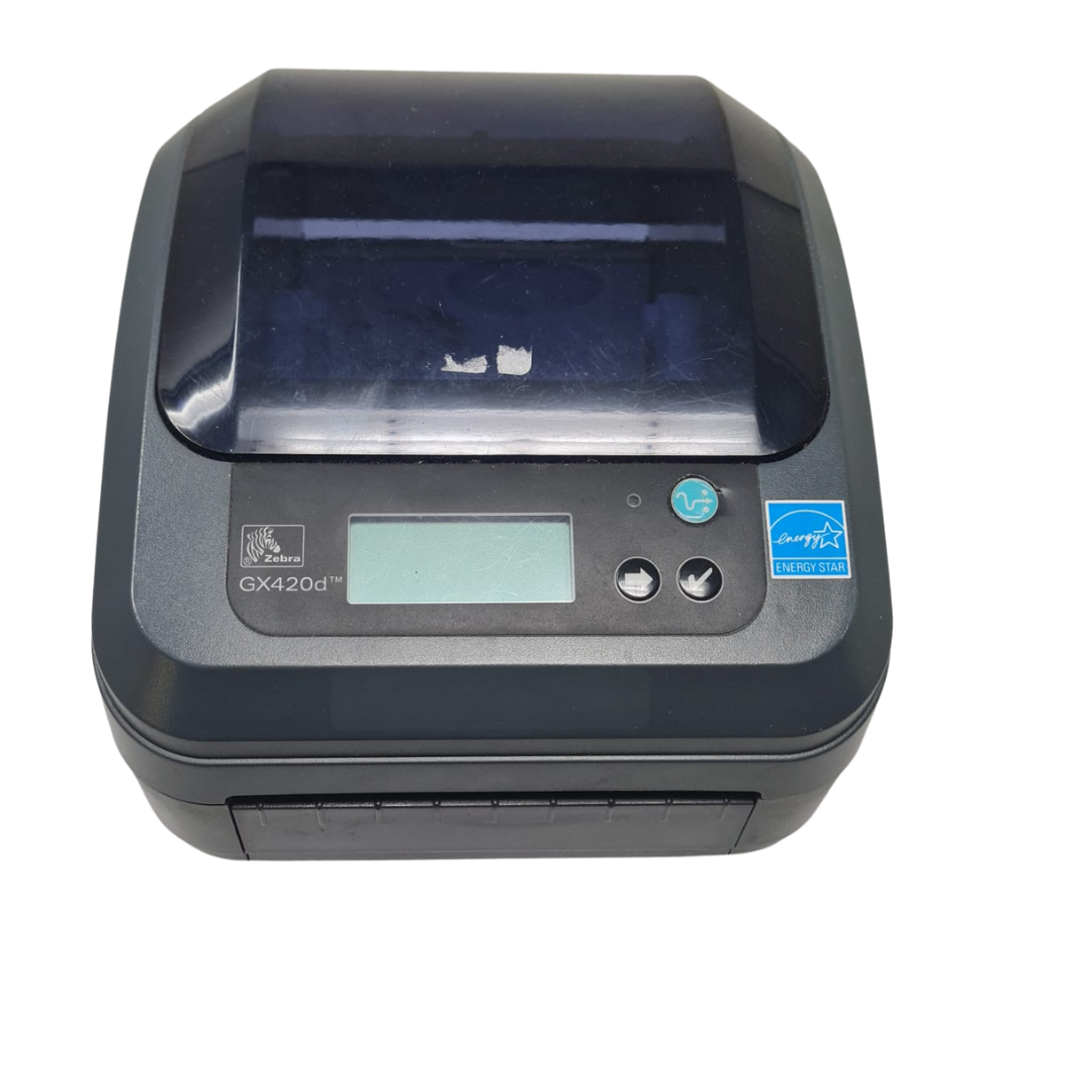 Zebra GK420D Direct Thermal Label Printer  Not working For parts Only  4x6 as is - $134.91
