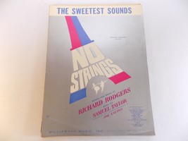 Vintage Sheet Music 1962 The Sweetest Sounds From The Musical No Strings - £7.11 GBP