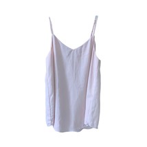 Pink Rose Womens Size S Pink Cami Tank Top Shirt Knit Sleeveless Spaghetti Strap - £9.46 GBP