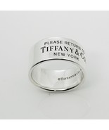 Size 6.5 Return to Tiffany New York Ring in Sterling Silver Authentic FR... - $349.00