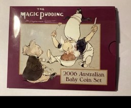 2006 Australian Uncirculated Baby Coin Set. Magic Pudding with Token. - $31.44