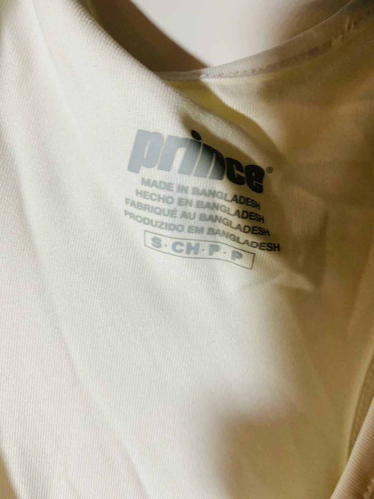 Prince Mujer Match Espalda de Nadador Tenis Camiseta Tirantes Pequeño - Blanco Item image 3