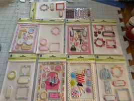 Rob and Bob Studio Handcrafted Stickers Embellishments For Scrapbooking #3gw - £17.03 GBP