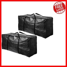 2 Pack XXL Heavy Duty Storage Totes 68.5 GAL with Stronger Handles &amp; Zip... - $872.11 MXN