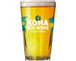 Kona Brewing Company Big Wave Signature 16 Ounce Pint Glass - New - Set ... - $24.70