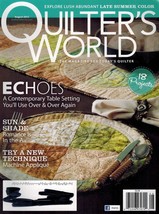 Quilter&#39;s World August 2012 Vol. 34, No. 4 Single Issue Magazine - £6.92 GBP